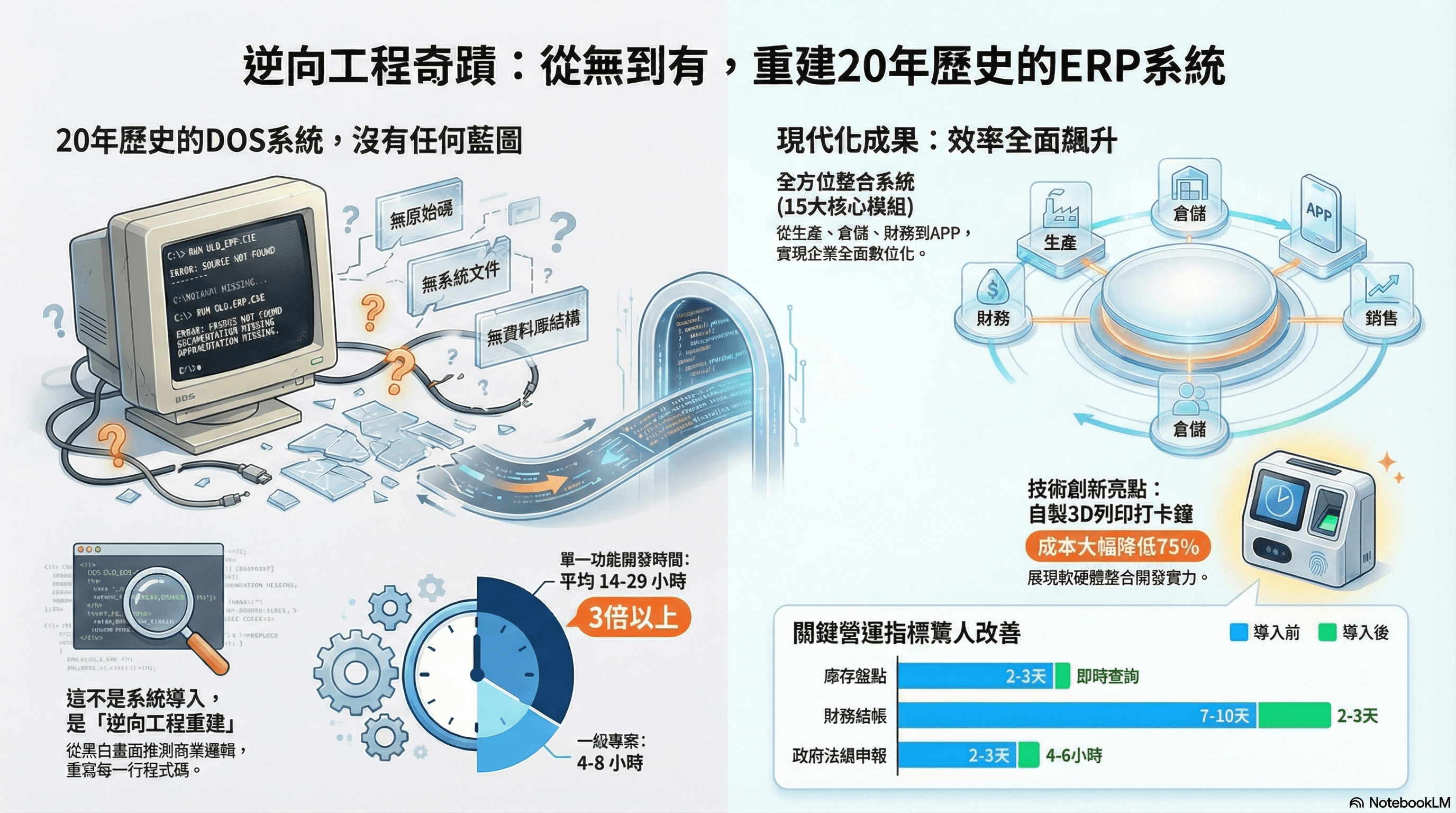 井富油脂 ERP 逆向工程數位轉型專案